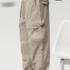 Korean Pant Spring Autumn Men's Elastic Cargo Sweatpants Jogger Harem Trousers Casual Cotton Waist Hop Slim Light gray9 36 view 3