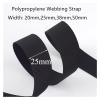 VIGANI Webbing Strap, Polypropylene Webbing 25mm, Upholstery Webbing, Nylon Webbing 1 inch(Color:Wit, Size : 25mm/20Yards) (Color : Purple, Size : 25mm/10Yards) view 3