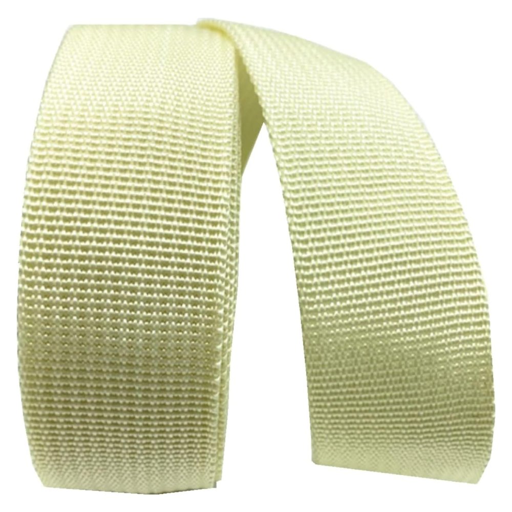 3/4 inch Webbing Strap, Polypropylene Webbing 20mm, Upholstery Nylon Webbing(Color:Blu, Size : 20mm/5Yards) (Color : Beige, Size : 20mm/10Yards)