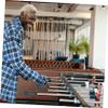 Yardwe 8pcs Ergonomic Foosball Handles Durable Plastic Grip for Football Table Replacement Vertical Anti-Skid Design Easy to Clean Foosball Accessories view 4