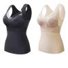 2PCS 2-in-1 Built-in Bra Thermal Underwear, High Stretch Thermal with Built-in Bra (2PCS C,L) view 1