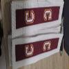 Charleston Belt Handmade Needlepoint Key Fob - Logo - Quality Leather (Logo) view 3