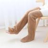 Chlemeter Cozy Paws Thigh High Fuzzy Socks - Plush Teddy Bear Non-Slip Warm for Women & Men, Sleeping Lounge Winter view 3