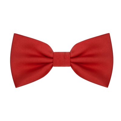 BEWDIO Boy Red Bow Ties Pre Tied Toddler Bow Tie Adjustable Kids Baby Bowtie for Wedding Party (58-02)