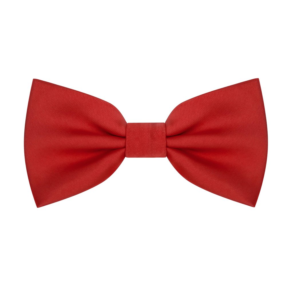 BEWDIO Boy Red Bow Ties Pre Tied Toddler Bow Tie Adjustable Kids Baby Bowtie for Wedding Party (58-02)