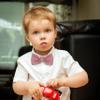 BEWDIO Dusty Pink Bow Ties for Boys Pre Tied Toddler Bow Tie Adjustable Kids Bowtie Baby Bowties for Wedding Party (58-13) view 4