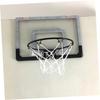 ibasenice 1pc Door Hanging Basketball Board Transparent Mini Backboard Easy Assembly Indoor Basketball Plate Sturdy Material for Home view 2