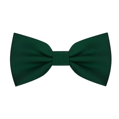 BEWDIO Dark Green Bow Ties for Baby Boys Pre Tied Toddler Bow Tie Adjustable Kids Baby Bowties for Wedding Party (58-06)
