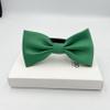 BEWDIO Green Bow Ties for Boys Pre Tied Toddler Bow Tie Adjustable Kids Baby Bowties for Wedding Party (58-07) view 3