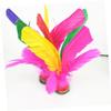 ibasenice 12pcs Colorful Kick Shuttlecocks Chinese Kicking Shuttlecock Game for Boy Girl for Multiplayer Activity to Leg Strength Flexibility view 2