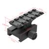 Eastern Tactical Supply Optics Riser Picatinny Rail Riser for Optic or Red Dot Riser Mount 0.5"/0.83/1" Height 2.1 Length 5-Slot (MT083-5L) view 4