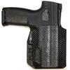 REVKEL Custom Kydex Molded OWB Belt Lock Loop Holster for Byrna EP/HD/SD/HDXL/SDXL/LE Gun. Black Carbon Fiber. Hand Crafted with Pride in Texas, USA (Byrna HD, Left Hand Draw) view 3
