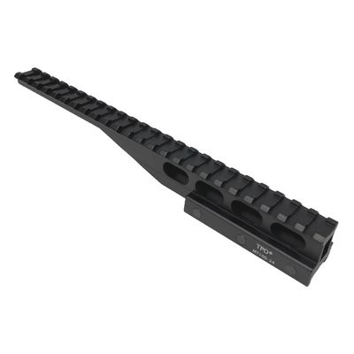Eastern Tactical Supply Optics Riser Picatinny Rail Riser for Optics or Red Dot Riser Mount 1" Height 10" Length 24-Slots (MT100-24)