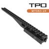 Eastern Tactical Supply Optics Riser Picatinny Rail Riser for Optics or Red Dot Riser Mount 0.83 Height 10" Length 24-Slots  MT083-24  view 2