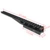 Eastern Tactical Supply Optics Riser Picatinny Rail Riser for Optics or Red Dot Riser Mount 0.83 Height 10" Length 24-Slots  MT083-24  view 3