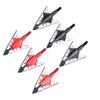 KTGCOZS Pack of 6 Replacement New Hunting Broadheads 100Gr 2 Spring Slide Retractable Blade Tips view 1