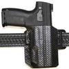 REVKEL Custom Kydex Molded OWB 2 Slot Belt Slide Holster for Byrna EP/HD/SD/HDXL/SDXL/LE Gun. Black Carbon Fiber. Hand Crafted with Pride in Texas, USA (Byrna EP, Right Hand Draw) view 2