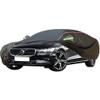 WOLWES Car Covers are Suitable for Volvo S60 2002-2024 All-Weather Windproof, Snowproof, Rainproof, UV-Protected and Breathable All-Season Universal with Side Door Zip Oxford Cloth Car Covers (Color view 1