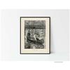 NineFit Basics Canoe Fishing - 8x10 (remastered vintage poster), beige view 1