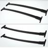 JINJIANCENG 2pcs Roof Rack Mount Top Rail Crossbar Luggage Carrier Set Aluminum Polished for Ford for Explorer 2016-2019 Black H164-5815 view 3
