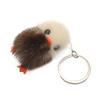 Fosrion Adorable Genuine Mink Fur Duckling Keychain - Ethically Sourced, Available in Four Chic Colors (3, Coffee) view 2