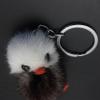 Fosrion Adorable Genuine Mink Fur Duckling Keychain - Ethically Sourced, Available in Four Chic Colors (3, Coffee) view 3