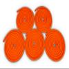 HAEST Jump Rope Set | 2.70 m | Orange | Je 110 g | Gymnastics Jump Rope | Colorful & Durable view 1