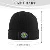 Seal of The United States Federal Aviation Administration Beanie Hat for Men Women Soft Warm Knit Skull Cap Winter Hats Ski Hat Black view 2