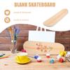 Blank Skateboard Deck for Boy Girl DIY Art Unfinished Maple Surface Construction for Painting and Graffiti for Creative Projects and Skateboard Replacement view 3
