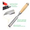 DONZWIYES Golf Grip Tape Stripper Remove Tool with Golf Hook Blade Perfect for Graphite and Steel Shafts Tape Remover,Golf Grip Repair Kits view 2