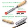 DONZWIYES Golf Grip Tape Stripper Remove Tool with Golf Hook Blade Perfect for Graphite and Steel Shafts Tape Remover,Golf Grip Repair Kits view 3