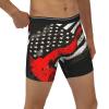 ACTYDER USA Thin Red Line Firefighter Axe Men's Boxer Briefs, Mens Trunks Underwear Wicking-Breathable Underpants Large view 4