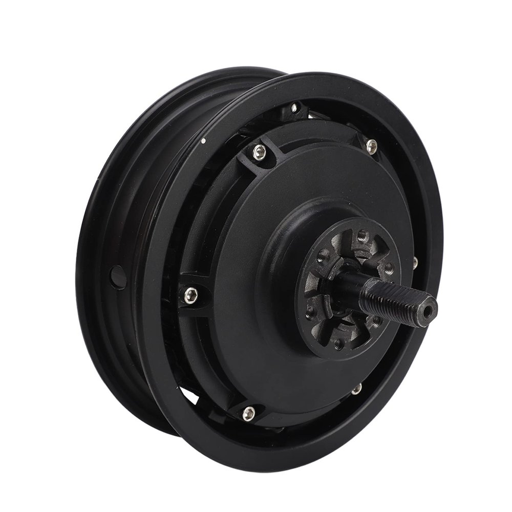 BROLEO Electric Bicycle Motor, Disc Brake Motor 10 Inches High Speed Aluminum Alloy 48-72V 1200W-2200W Universal for Go-kart, BROLEOomv6seh4ia