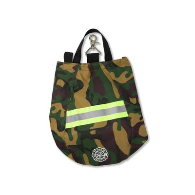 Revolution Fire Gear SCBA Mask Bag  Firefighter/EMT/Military/Police  Fleece Lined Protective Case for SCBA Respirators  Fits Scott, MSA, Draeger  High-Visibility Gear (Camoflauge)