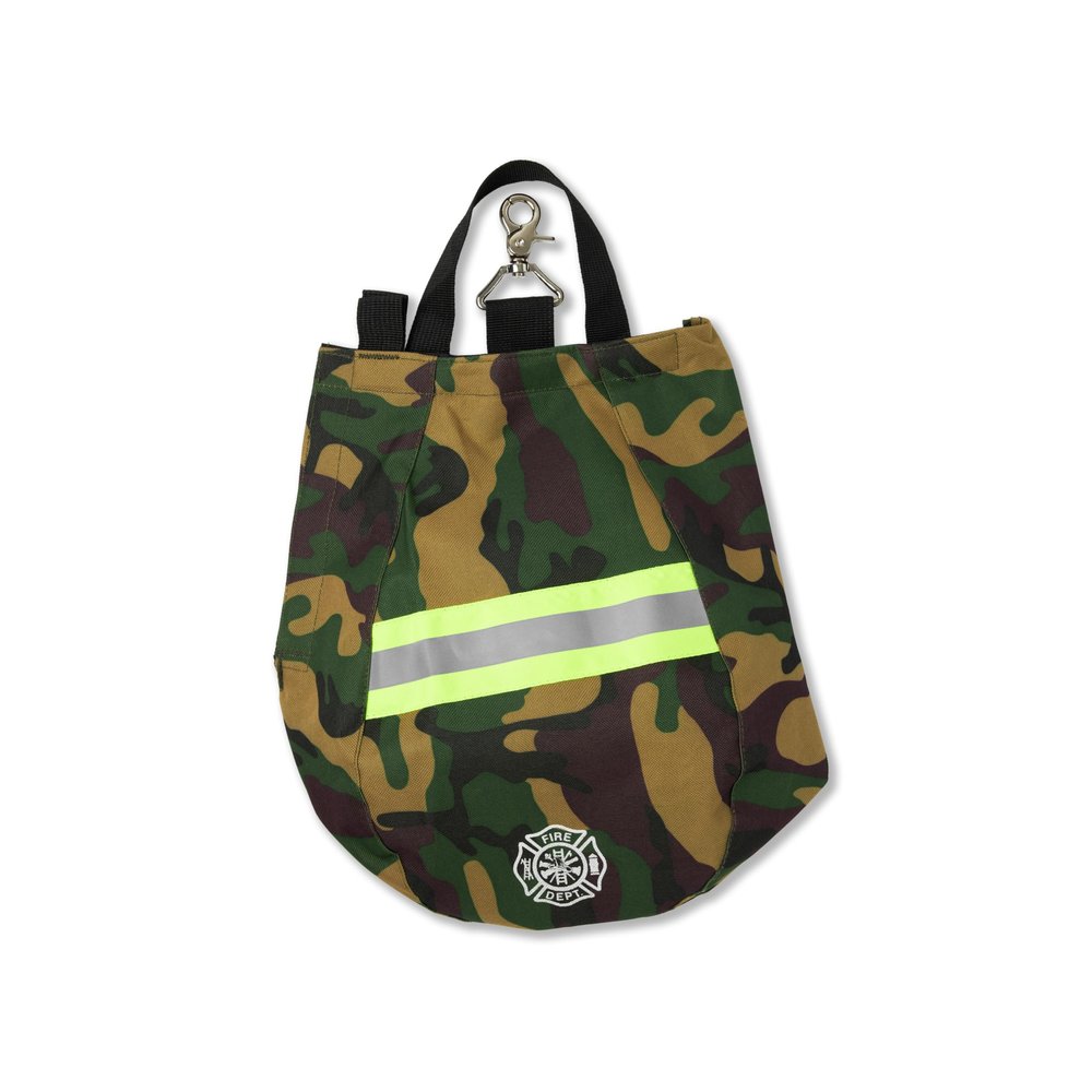 Revolution Fire Gear SCBA Mask Bag  Firefighter/EMT/Military/Police  Fleece Lined Protective Case for SCBA Respirators  Fits Scott, MSA, Draeger  High-Visibility Gear (Camoflauge)