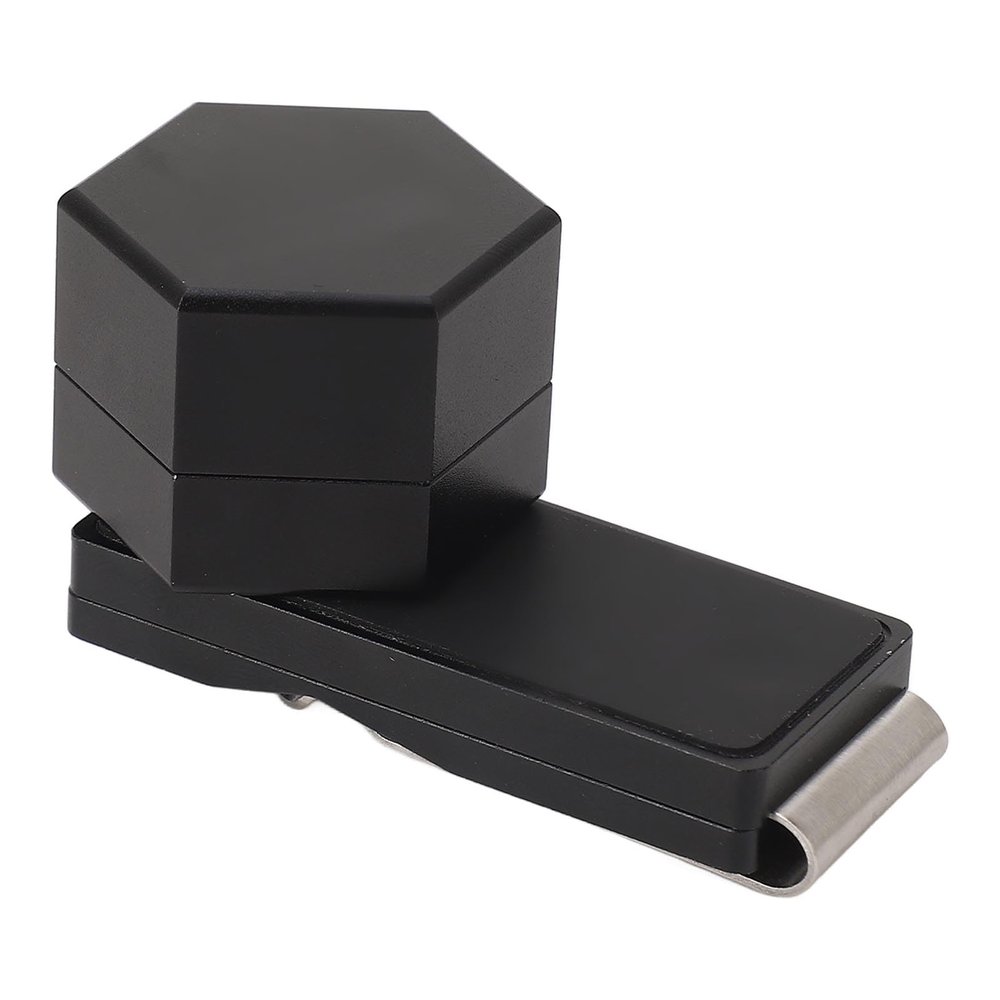 Mini Portable Magnetic Billiard Cue Chalk Case Black Billiard Cue Hex Chalk Box Billiard Cue Chalk Holder