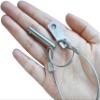 4Pcs Marine Hardware, Full 316 Stainless Steel Bimini top Ball pin, Latch Safety pin Single Plant Latch Ring Latch with Lanyard and Screws (1/4" x 1.5") view 4
