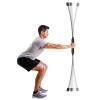 Yoga Starter Sets Elastic Fitness Bar Flexi Bar Resistance Band Bar Shoulder Tube Elastic Bar Elastic Exercise Bar Elastic Fitness Exercise Bar Elastic Bar Fitness Bar Training Fitness (Black) view 1
