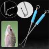 HARAY Fishing Hook 2Pcs Stainless Fish Hook Remover Extractor Tool for Fishing Safety Fishing Hook Extractor Detacher Rapid Decoupling Fishing Goods Fishing Pliers (Color : 2pcs (with Box)) view 4