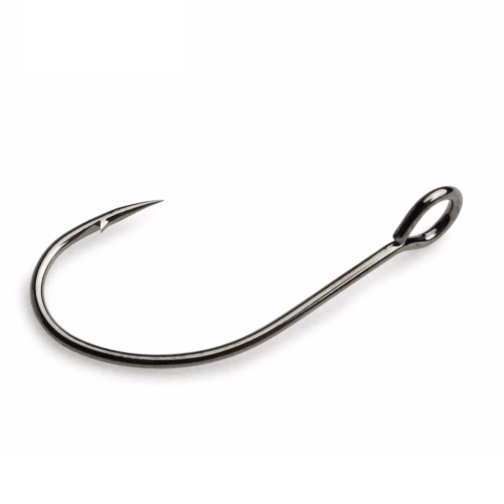 HARAY Fishing Hook 100pcs High Carbon Steel Fishing Hook Carp Hook Single Lure Hooks with Ring Hooks for Lure Spoon Barb & Barbless Hooks Fishing Pliers (Color : Barbed, Size : 8#), WANGJIANJUN2023