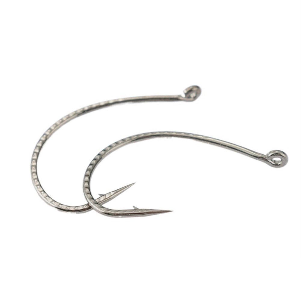 HARAY Fishing Hook 20 PCS/Lot High Carbon Steel Fishing Hook Lightweight Durable for Rig Use On Big Bass Fishing Hooks Fishing Pliers (Color : Enhanced 1/0#)
