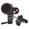 Luejnbogty QS-S4 48V-60V Thumb Throttle LCD Display Kit for Zero 8 9 10 8X 10X Electric Scooter 6PIN Display Spare Parts, black view 1