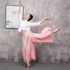 Chifon Women's Wide Leg Pavanna Pants for Yoga, Chinese Traditional or Chinese Classice Dance/Modern Dance Practice/Performance -Light Pink 21954-NF view 3