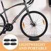 Bike Front Wheel Riser Block: 4Pcs Stabilize Bike Turbo Support, Cycling Leveling Bike Block Holder, Bicycle Stabilize Stand view 3
