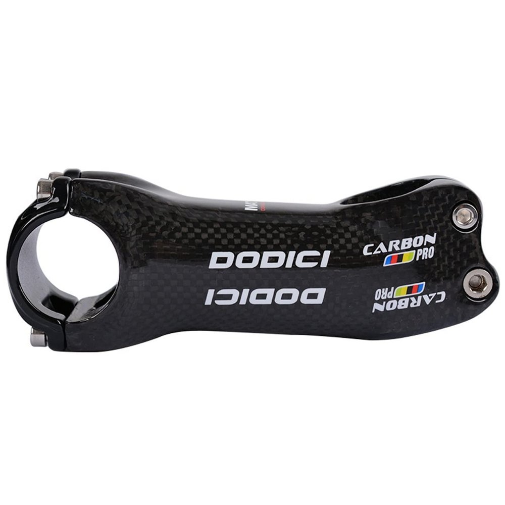 ALBARAY Bike Stem, 6/17 Degree 31.8mm 28.6mm Carbon Fiber Bicycle Stem, Mountain Bike Handlebar Stem for Bicycle, Road Bike, MTB, Cycling (Color : 17, Size : 110mm)
