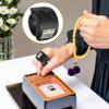 Luejnbogty Mini Digital LCD Electronic Finger Ring Hand Tally Counter 6 Digit Rechargeable Counters Clicker-Black, 00055705A4 view 2