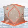 Pop-Up Ice Fishing Shelter 3-4 Person Portable Ice Shanty Tent for 3-4 Person Ice Fishing Tent w/Carrier Bag and Ice Anchors view 1