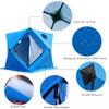 SUYUDD 3-4 Person Ice Fishing Shelter Insulated Ice Fishing Tent Winter Fishing Tent with 2 Doors Perfect for Camping view 3