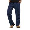 WZIKAI Mens Cargo Pants Elastic Waist Joggers for Men Workout Sweatpants Casual Long Trousers Navy Blue L view 4