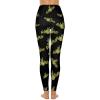 Aloha Pineapple High Waist Yoga Pants Workout Leggings for Women with Pockets Running M view 2